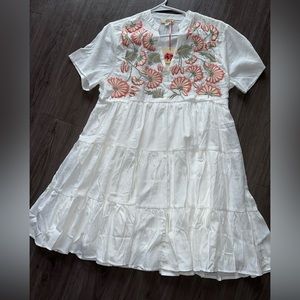 COPY - NWT embroidered dress